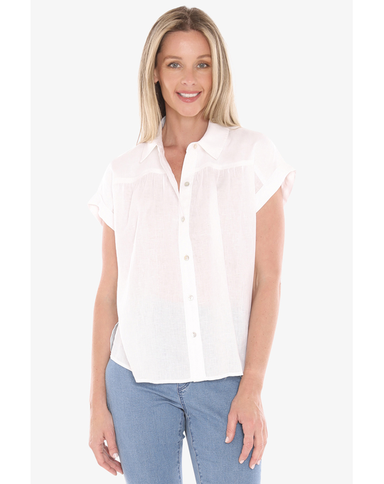 JUMP GATHER S/S SHIRT