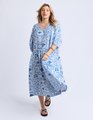 ELM DOLCE TILE MIDI DRESS