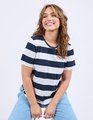 ELM SPRITZ STRIPE S/S TEE