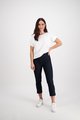 VASSALLI 7/8 LENGTH LEGGING CONTRAST STITCH DENIM JEAN