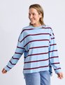 ELM CALLIE STRIPE L/S TEE