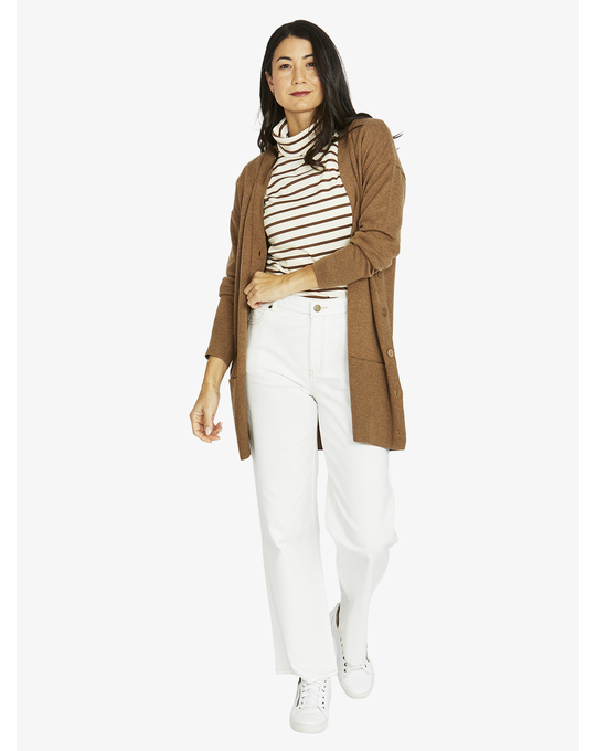 JUMP SIDE BUTTON CARDI