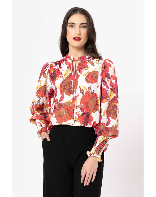 SEEKING LOLA BYRON BLOUSE