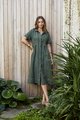 JUMP SEAM DETAIL SHIRT DRESS