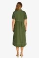 JUMP SEAM DETAIL SHIRT DRESS