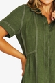 JUMP SEAM DETAIL SHIRT DRESS