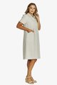 JUMP MINI CHECK COLLAR DRESS