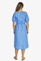 JUMP GATHER V-NECK DRESS