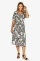 JUMP BOHEMIA S/S TIE DRESS