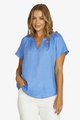 JUMP SHIRRED NECK TOP