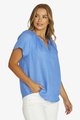 JUMP SHIRRED NECK TOP