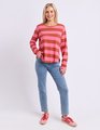 ELM SPRITZ STRIPE L/S TEE
