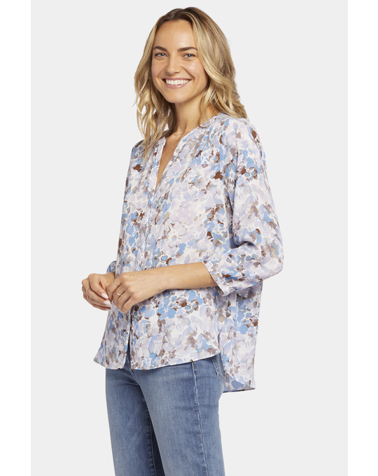 NYDJ PINTUCK BLOUSE