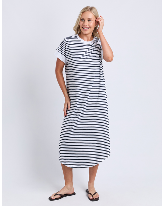 ELM MAGGIE STRIPE DRESS