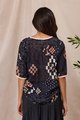 DESIGN NATION STASH WOVEN TEE
