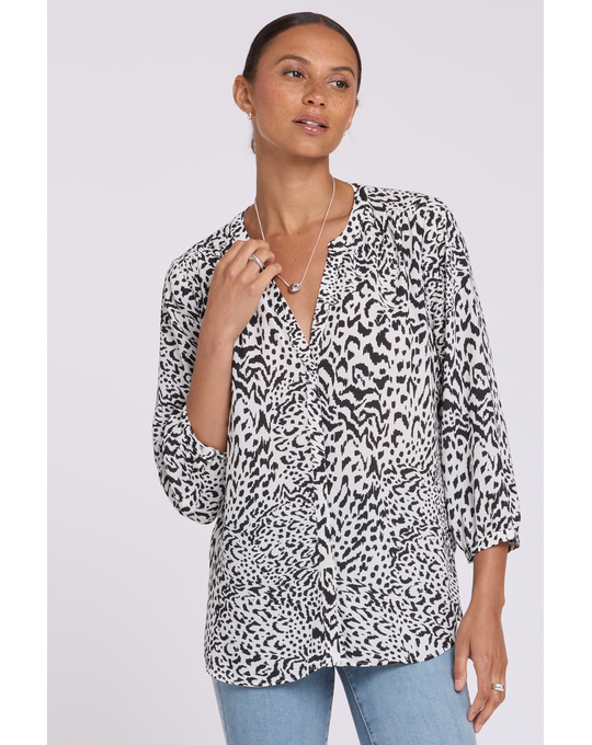 NYDJ PINTUCK BLOUSE