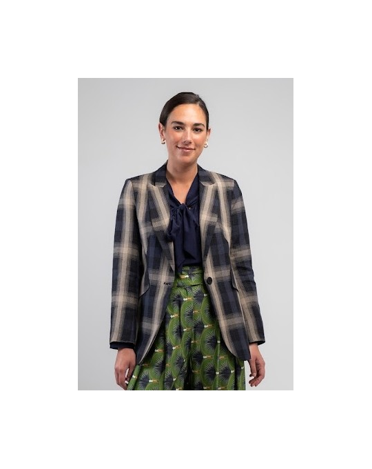 OBI MARAKESH CHECK BLAZER