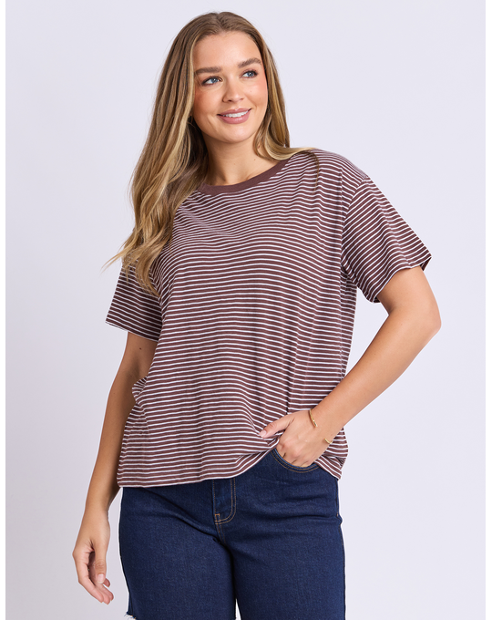 FOXWOOD HUTCH STRIPE TEE