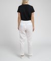 JUMP ANKLE ELASTIC WAISTED PULL ON LINEN PANT