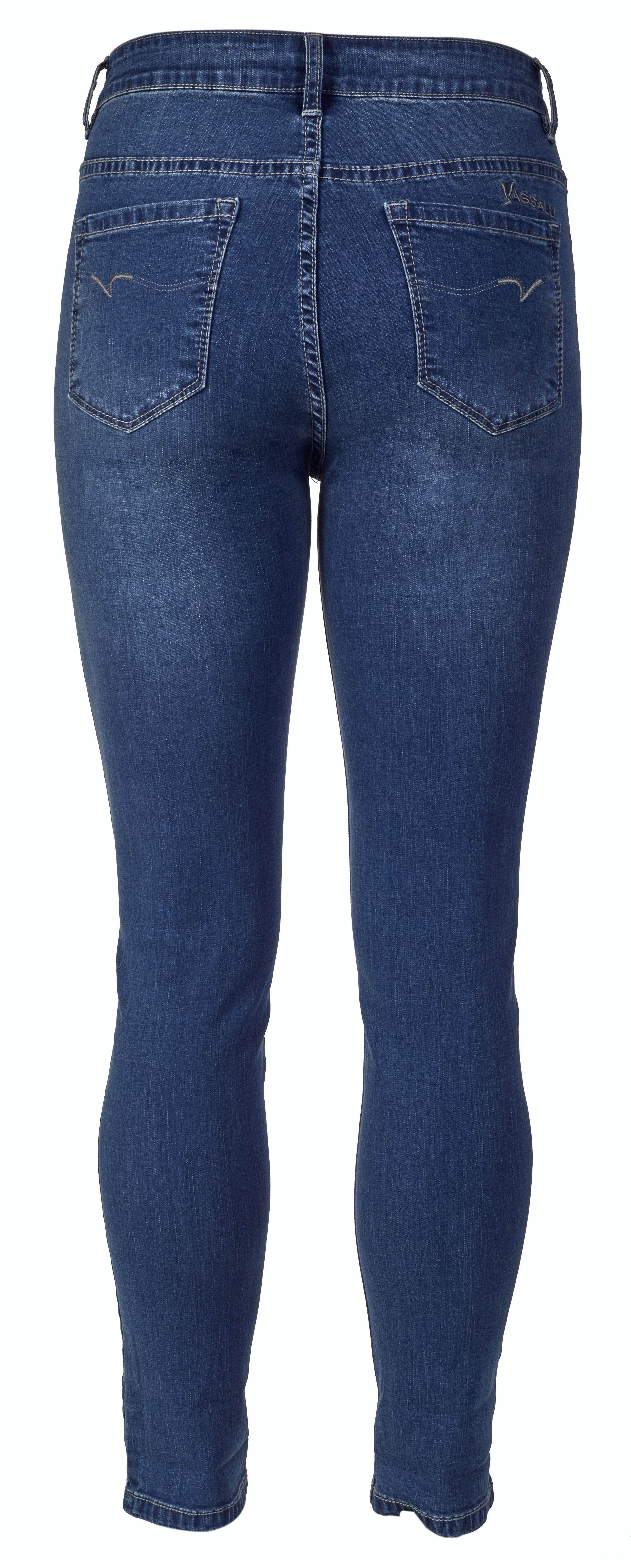 VASSALLI SKINNY LEG ANKLE GRAZER HIGH 