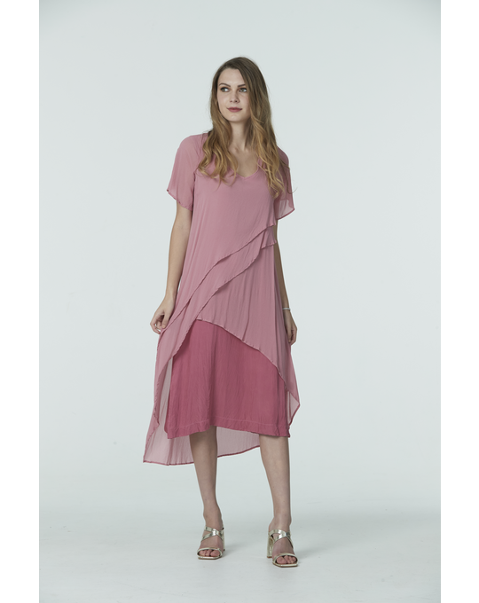 OBI WHISPER LAYER DRESS