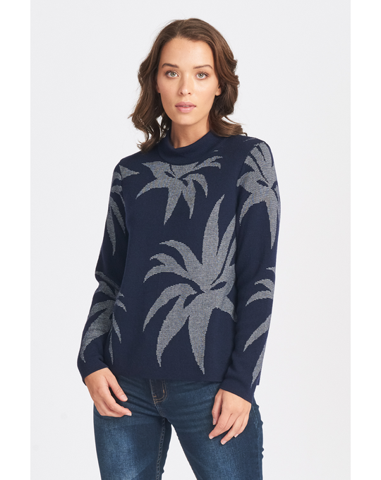 OPTIMUM PALM PRINT JUMPER