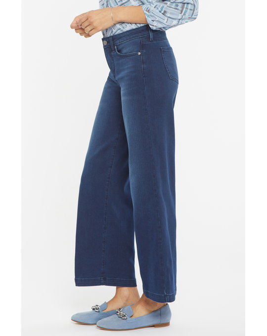 teresa wide leg ankle jeans