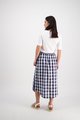 VASSALLI PULL ON MID LENGTH SKIRT WITH POCKETS