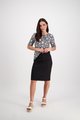 VASSALLI SKIRT WITH CENTRE BACK VENT