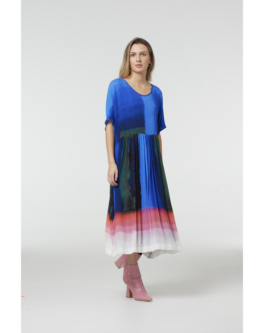OBI CORNERED TEE DRESS