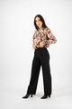 VASSALLI WIDE LEG FULL LENGTH DRESS PANT WITH ELASTIC