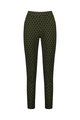 VASSALLI SKINNY LEG ANKLE GRAZER PRINTED PONTI  PULL ON PANT