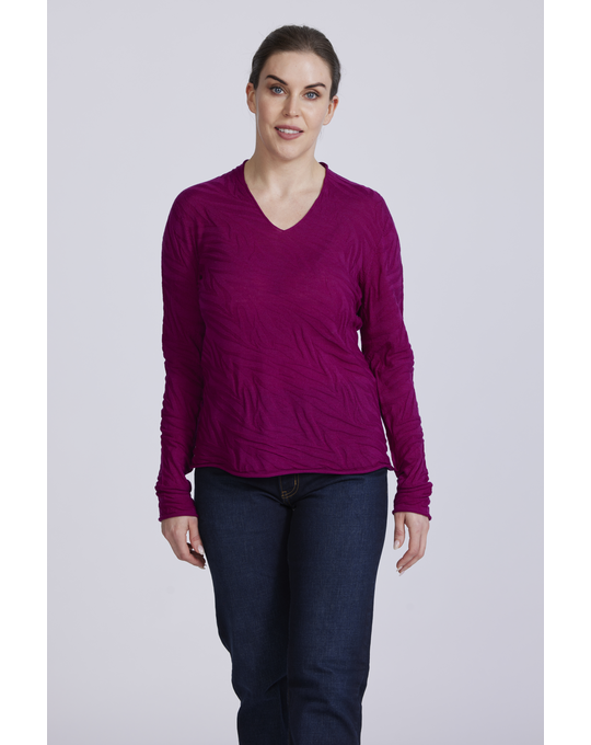 VISAGE RIVER V NECK SWEATER