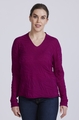 VISAGE RIVER V NECK SWEATER