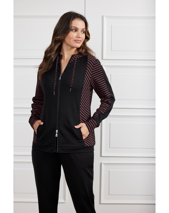 NEWPORT NEO MERINO ZIP HOODIE Knitwear Status Clothing NEWPORT W 23