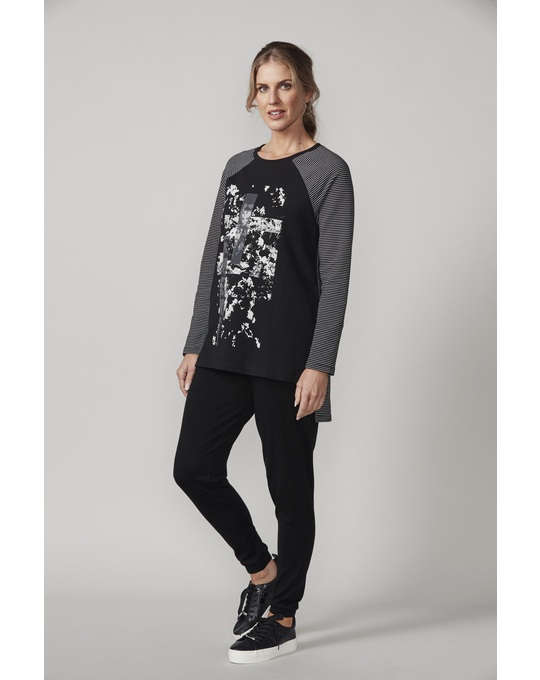 NEWPORT FABLE PRINT FRONT TUNIC