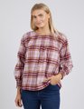 ELM HARRIET CHECK BLOUSE