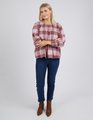 ELM HARRIET CHECK BLOUSE