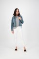 VASSALLI DISTRESSED DENIM JACKET