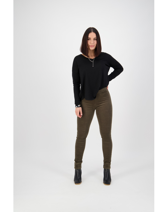 VASSALLI SKINNY LEG PULL ON CORD