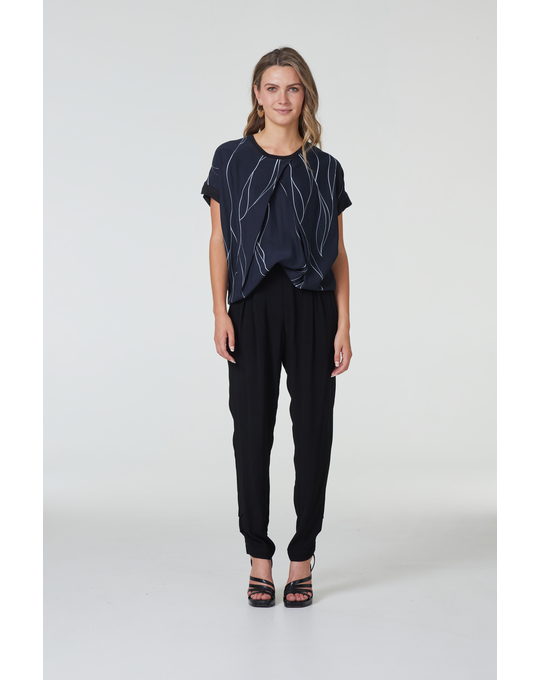 OBI PICASSO PLEAT TOP