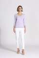 OPTIMUM 3/4 SLEEVE V NECK TOP