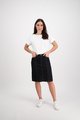 VASSALLI CONTRAST STITCH DENIM SKIRT