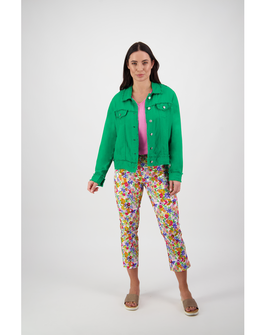 Vassalli Linen Jacket - Sky Blue