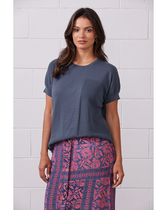 NEWPORT JACKSON KNIT TOP Tops Status Clothing NEWPORT S 23