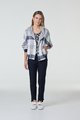 OBI AMALFI CHECK BOMBER