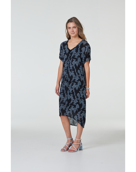 OBI WINDCHIME PLEAT DRESS Dresses Status Clothing OBI S 23