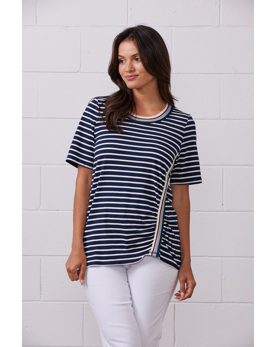 NEWPORT JANEY TEE Tops Status Clothing NEWPORT S 23