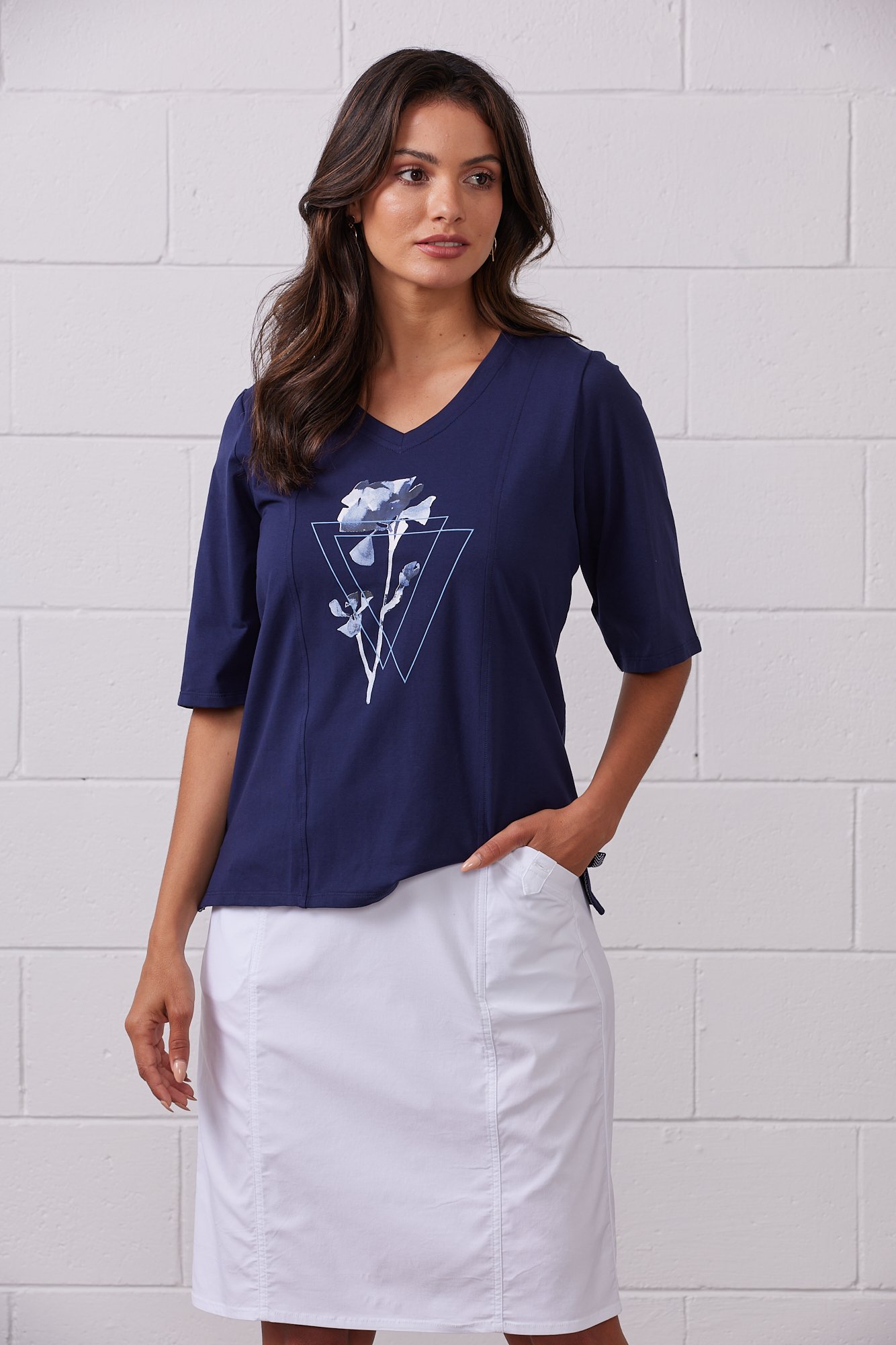 NEWPORT ALANA TEE Tops Status Clothing NEWPORT S 23